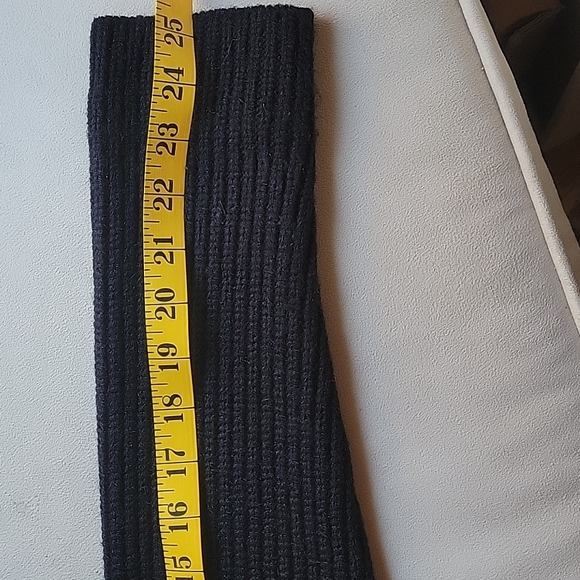 Black reversible, hooded sweater coat - Picture 6 of 7